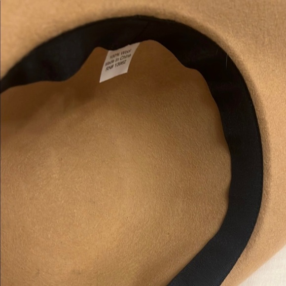Source Unknown Tan Wide-Brimmed Hat with Braided Band western wool main image 7